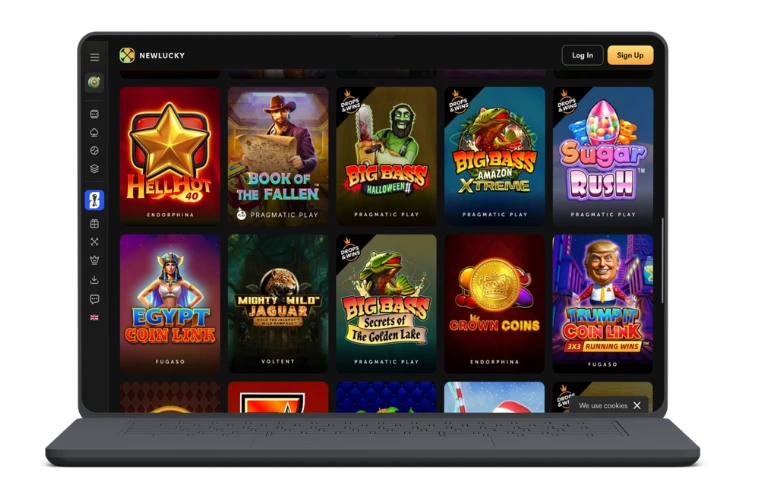 New Lucky casino login